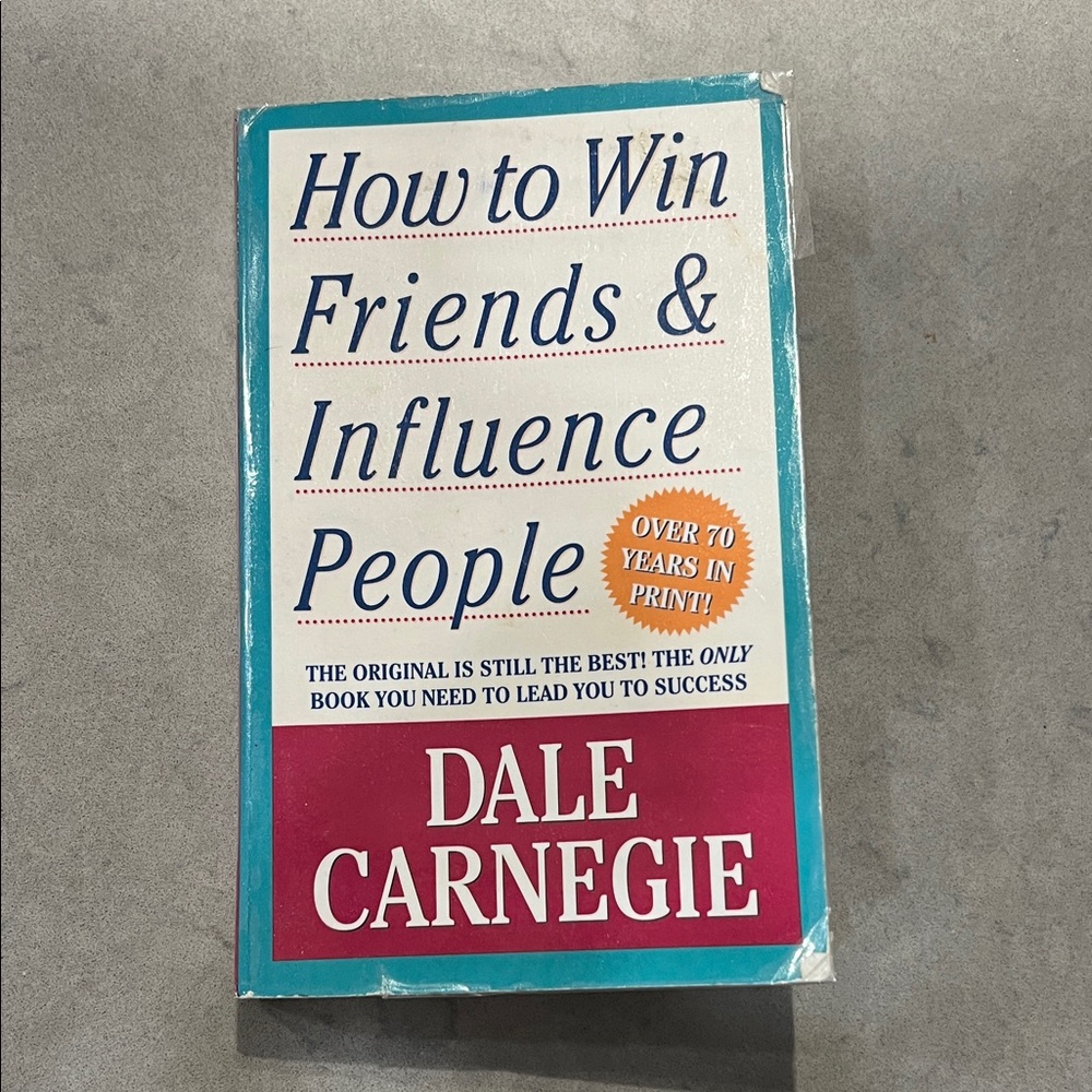 How to Win Friends & Influence People Book